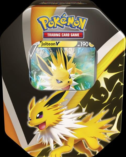 Pokémon Trading Cards Games 2021 Fall Eevee Evolutions Jolteon V Tin 